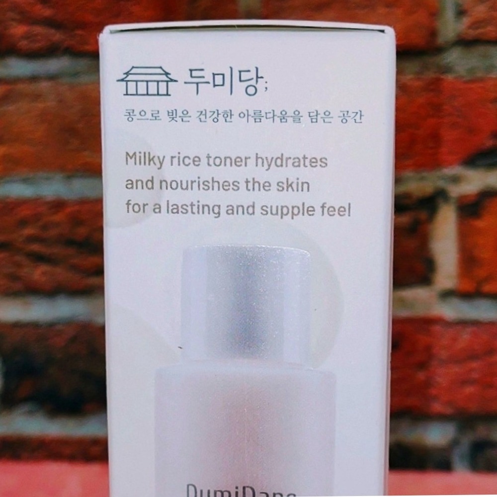 DumiDang Glass Skin Rice Milky Toner Hydrates Nourishes Lasting Supple 150ml - Picture 5 of 7